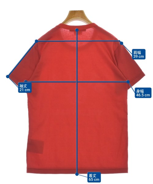 JUNYA WATANABE（ジュンヤワタナベ）Tシャツ・カットソー 赤 サイズ:M レディース/2200684939063