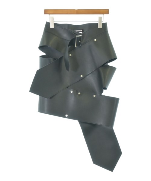 JUNYA WATANABE(ジュンヤワタナベ)ひざ丈スカート 黒 サイズ:XS/2200685235027