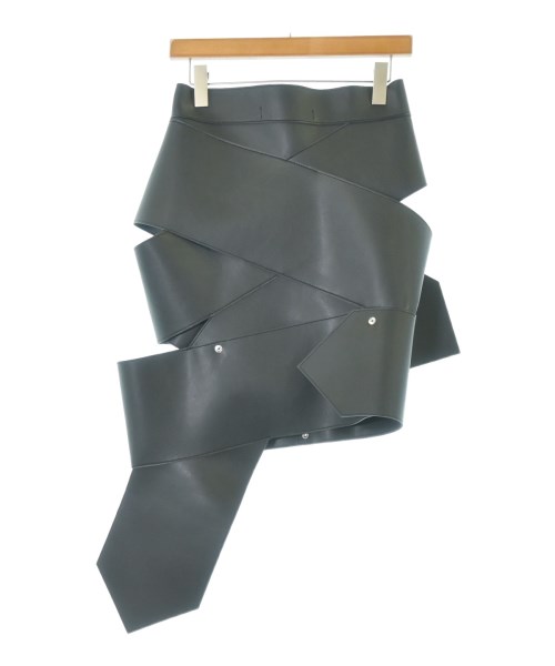 JUNYA WATANABE（ジュンヤワタナベ）ひざ丈スカート 黒 サイズ:XS レディース/2200685235027