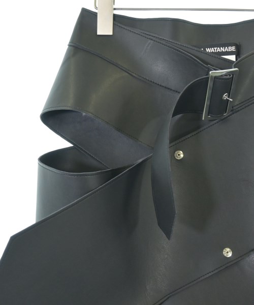 JUNYA WATANABE（ジュンヤワタナベ）ひざ丈スカート 黒 サイズ:XS レディース/2200685235027