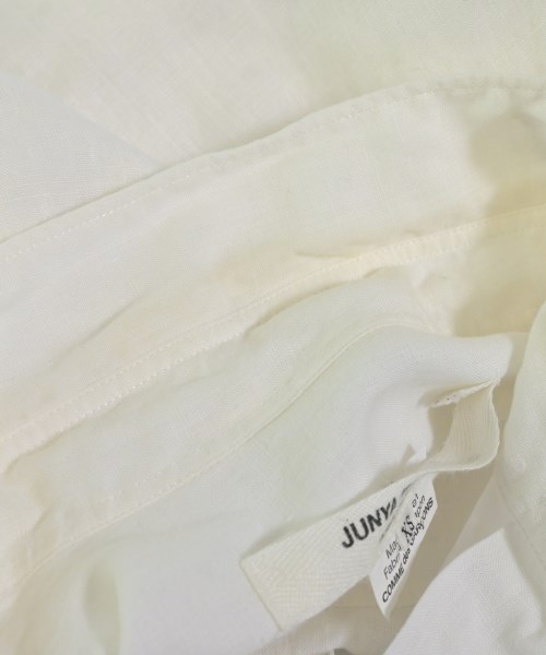 JUNYA WATANABE（ジュンヤワタナベ）カジュアルシャツ 白 サイズ:XS レディース/2200685385050
