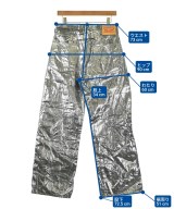 JUNYA WATANABE（ジュンヤワタナベ）デニムパンツ シルバー サイズ:XS レディース/2200685385111
