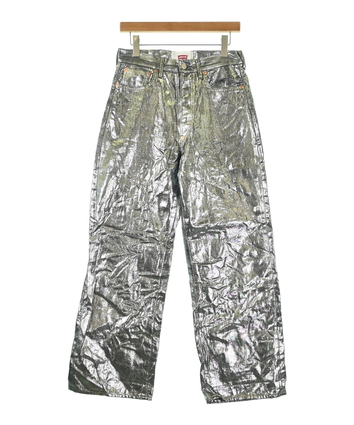 JUNYA WATANABE（ジュンヤワタナベ）デニムパンツ シルバー サイズ:XS