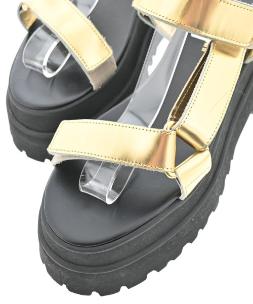 JUNYA WATANABE（ジュンヤワタナベ）サンダル ゴールド サイズ:1(22.5cm位) レディース/2200685385173