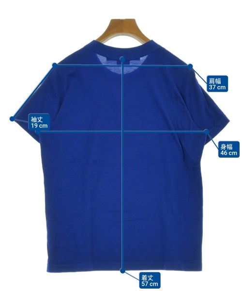 JUNYA WATANABE（ジュンヤワタナベ）Tシャツ・カットソー 青 サイズ:-(M位) レディース/2200687431090