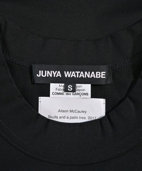 JUNYA WATANABE（ジュンヤワタナベ）Tシャツ・カットソー 黒 サイズ:S レディース/2200682130097