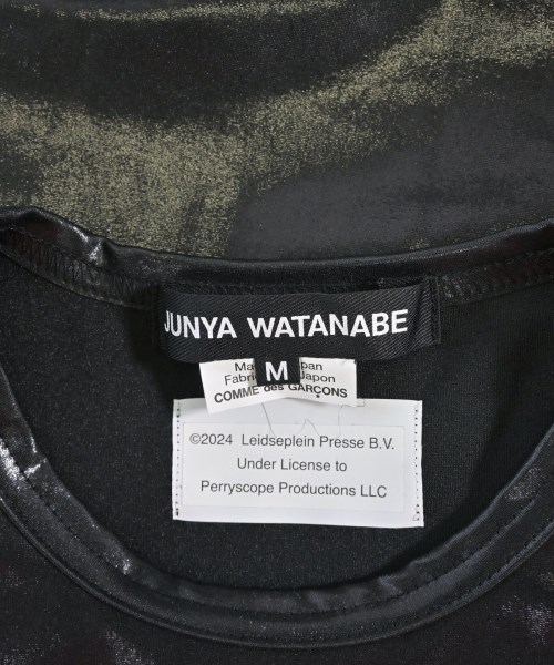 JUNYA WATANABE（ジュンヤワタナベ）Tシャツ・カットソー 黒 サイズ:M レディース/2200682130103