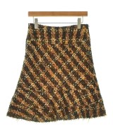 JUNYA WATANABE（ジュンヤワタナベ）ひざ丈スカート 茶 サイズ:S レディース/2200690344028