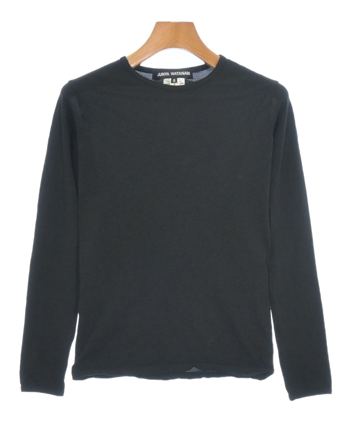 JUNYA WATANABE ジュンヤ ワタナベ ニットカットソー JUNYA WATANABE（ジュンヤワタナベ）Tシャツ・カットソー 黒 サイズ:S