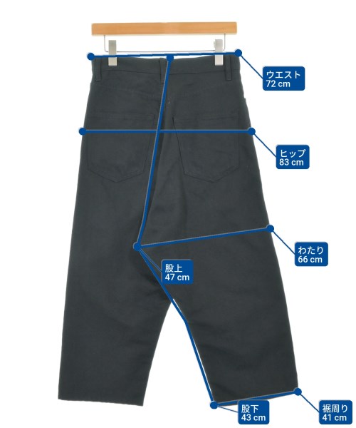 JUNYA WATANABE（ジュンヤワタナベ）デニムパンツ 黒 サイズ:XS レディース/2200691075129