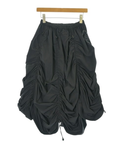 JUNYA WATANABE（ジュンヤワタナベ）ひざ丈スカート 黒 サイズ:XS レディース/2200691088198
