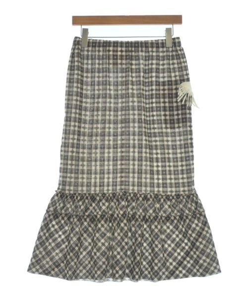 robe de chambre（ローブドシャンブル）ロング・マキシ丈スカート 茶 サイズ:-(S位) レディース/2200618807093