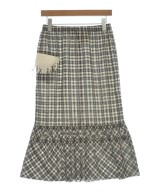 robe de chambre（ローブドシャンブル）ロング・マキシ丈スカート 茶 サイズ:-(S位) レディース/2200618807093