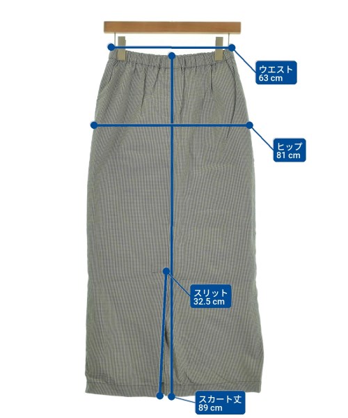 robe de chambre（ローブドシャンブル）ロング・マキシ丈スカート 黒 サイズ:-(S位) レディース/2200620628211