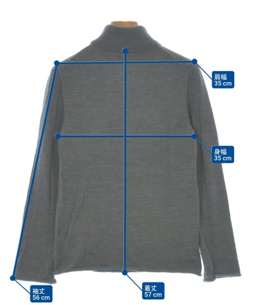 robe de chambre（ローブドシャンブル）ニット・セーター グレー サイズ:F レディース/2200630250044