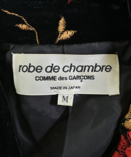robe de chambre（ローブドシャンブル）ジャケット 黒 サイズ:M レディース/2200637627016
