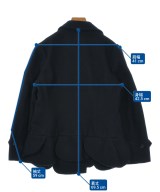 robe de chambre（ローブドシャンブル）ピーコート 紺 サイズ:M レディース/2200621544046