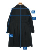 robe de chambre（ローブドシャンブル）チェスターコート 黒 サイズ:M レディース/2200621544077