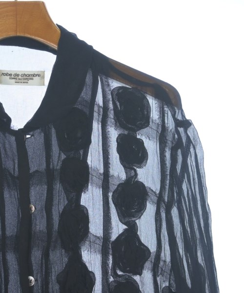 robe de chambre（ローブドシャンブル）ブラウス 黒 サイズ:-(XL位) レディース/2200624886136