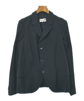 robe de chambre テーラードジャケット　ブラック　花 robe de chambre（ローブドシャンブル）テーラードジャケット 紺