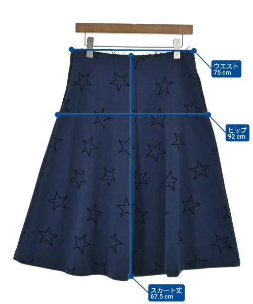 robe de chambre（ローブドシャンブル）ひざ丈スカート 青 サイズ:L レディース/2200640841027