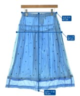 robe de chambre（ローブドシャンブル）ひざ丈スカート 青 サイズ:-(L位) レディース/2200642263421