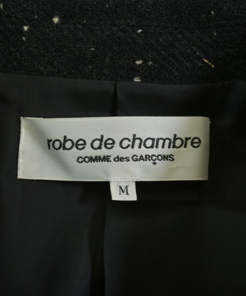robe de chambre（ローブドシャンブル）ジャケット 黒 サイズ:M レディース/2200622994055