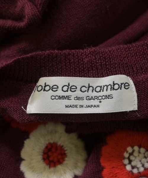 robe de chambre（ローブドシャンブル）カーディガン 赤 サイズ:-(S位) レディース/2200623794128