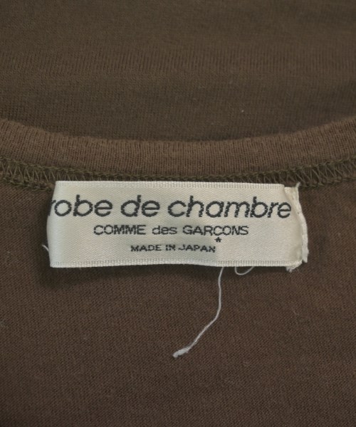 robe de chambre（ローブドシャンブル）Tシャツ・カットソー 茶 サイズ:F レディース/2200627085130