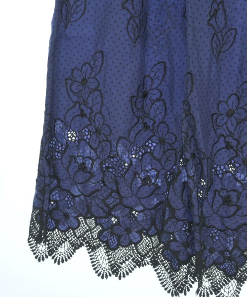 robe de chambre（ローブドシャンブル）ロング・マキシ丈スカート 青 サイズ:M レディース/2200613159708