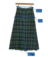 robe de chambre（ローブドシャンブル）ロング・マキシ丈スカート 緑 サイズ:-(S位) レディース/2200628627124