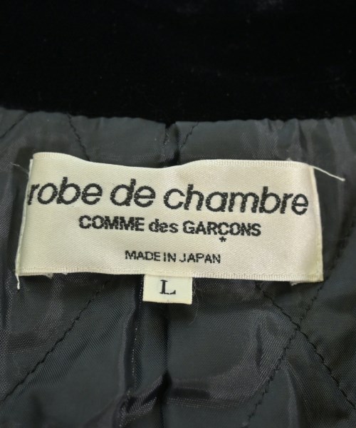 robe de chambre（ローブドシャンブル）ピーコート 黒 サイズ:L レディース/2200629200029