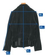 robe de chambre（ローブドシャンブル）カジュアルジャケット 黒 サイズ:L レディース/2200632898121