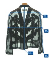 robe de chambre（ローブドシャンブル）カジュアルジャケット 黒 サイズ:-(XL位) レディース/2200624988915