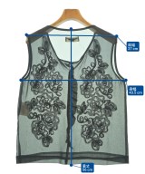 robe de chambre（ローブドシャンブル）ブラウス 黒 サイズ:-(XL位) レディース/2200624988922