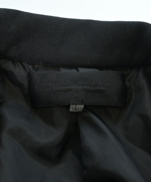 robe de chambre（ローブドシャンブル）カジュアルジャケット 黒 サイズ:L レディース/2200634482014