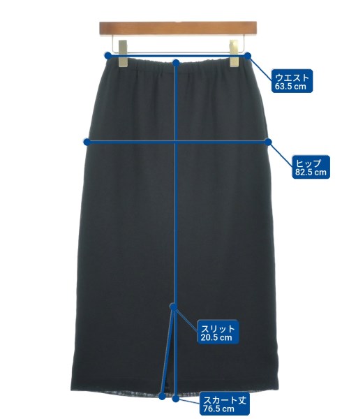 robe de chambre（ローブドシャンブル）ロング・マキシ丈スカート 紺 サイズ:-(M位) レディース/2200608068039