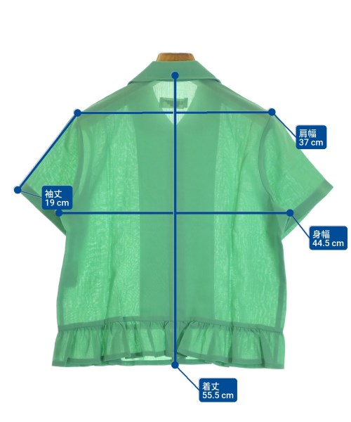 robe de chambre（ローブドシャンブル）カジュアルシャツ 緑 サイズ:-(M位) レディース/2200620136013