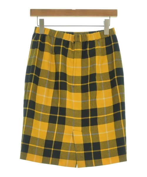 robe de chambre（ローブドシャンブル）ひざ丈スカート 黄 サイズ:M レディース/2200672562075