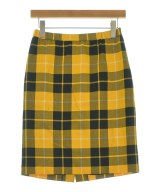 robe de chambre（ローブドシャンブル）ひざ丈スカート 黄 サイズ:M レディース/2200672562075