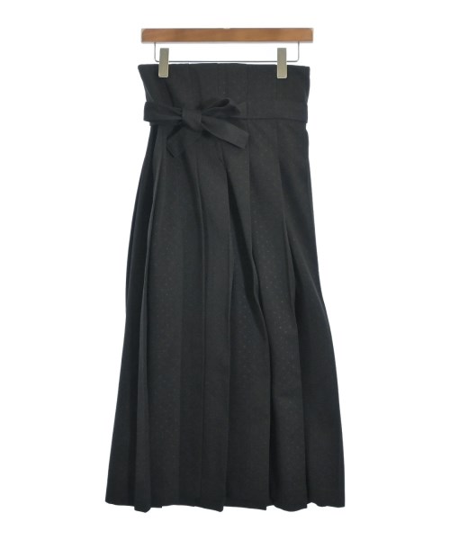 robe de chambre（ローブドシャンブル）ロング・マキシ丈スカート 黒 サイズ:F レディース/2200670621019