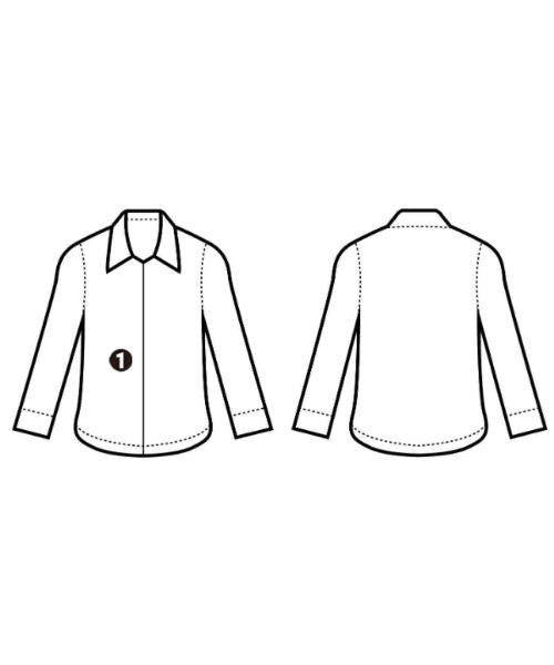 robe de chambre（ローブドシャンブル）ドレスシャツ 赤 サイズ:M レディース/2200677945101