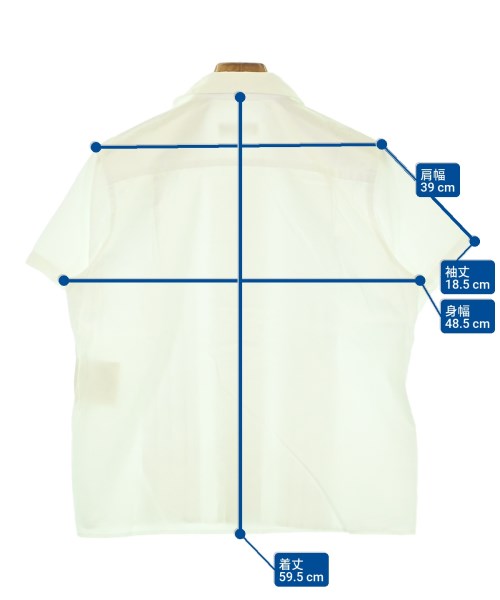 robe de chambre（ローブドシャンブル）カジュアルシャツ 白 サイズ:M レディース/2200673631053