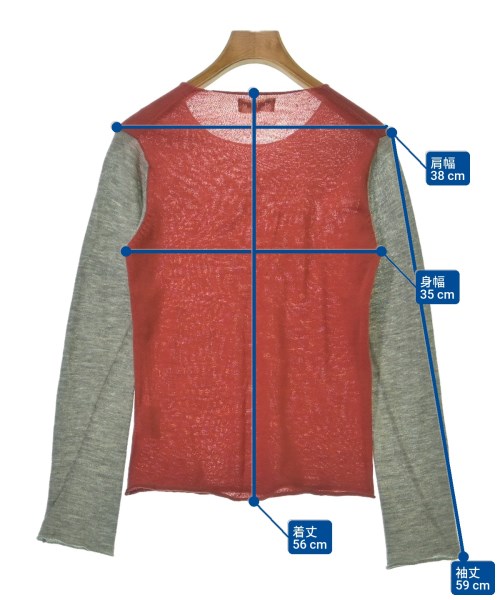 robe de chambre（ローブドシャンブル）ニット・セーター 赤 サイズ:-(M位) レディース/2200680175069