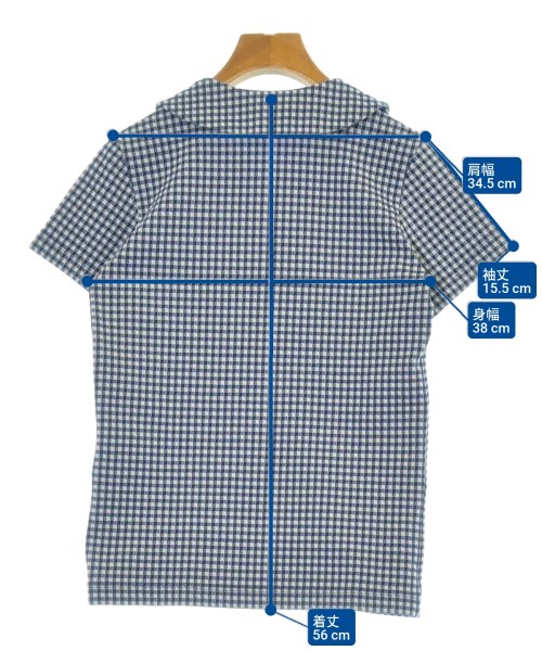 robe de chambre（ローブドシャンブル）ポロシャツ 紺 サイズ:-(S位) レディース/2200681868311