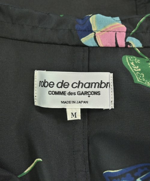 robe de chambre（ローブドシャンブル）カジュアルジャケット 黒 サイズ:M レディース/2200698073043