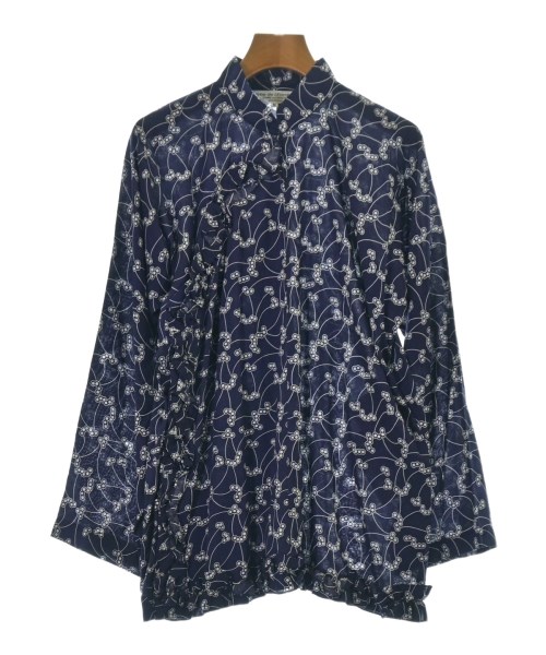 robe de chambre(ローブドシャンブル)カジュアルシャツ 紺 サイズ:M/2200698886131