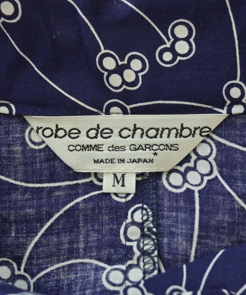 robe de chambre（ローブドシャンブル）カジュアルシャツ 紺 サイズ:M レディース/2200698886131