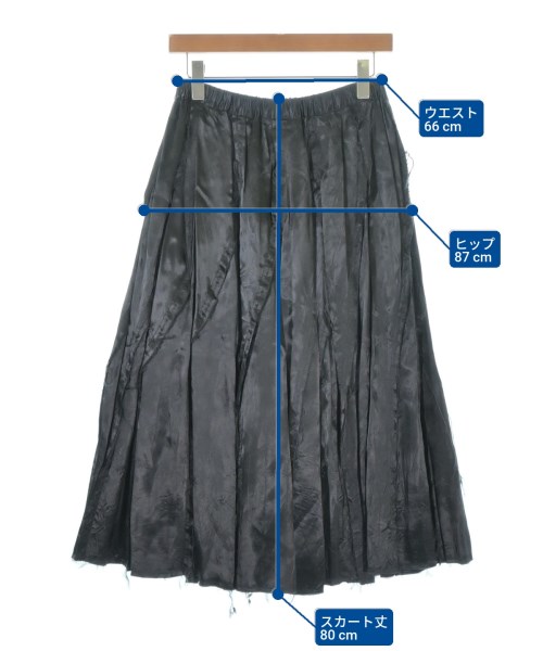 robe de chambre（ローブドシャンブル）ロング・マキシ丈スカート 黒 サイズ:-(M位) レディース/2200697133564