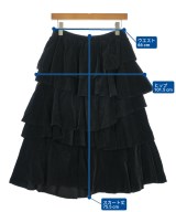 robe de chambre（ローブドシャンブル）ロング・マキシ丈スカート 黒 サイズ:-(M位) レディース/2200696747038